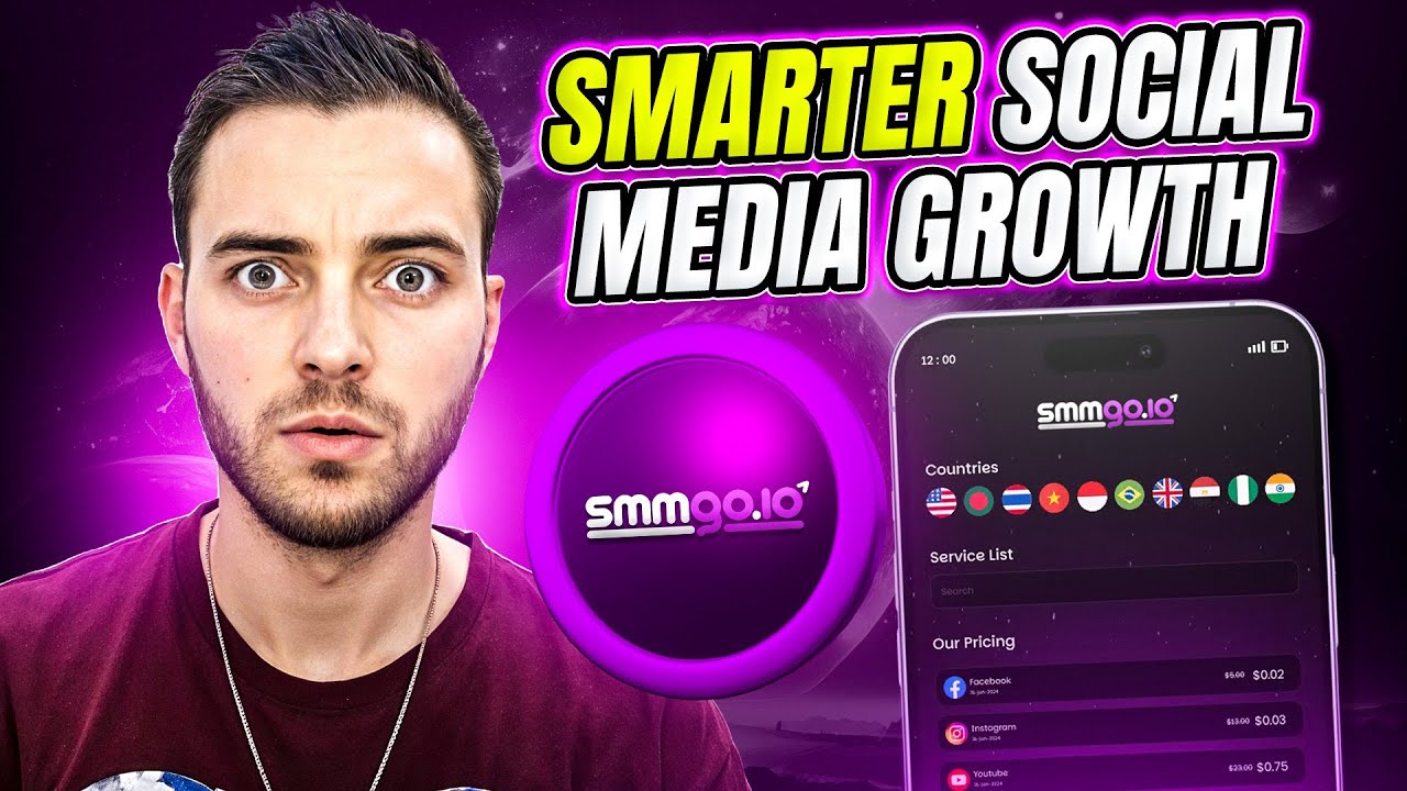 Featured image for the blog, "Boost Your Growth with SMMGo: The Best Social Media Marketing Panel for 2025"