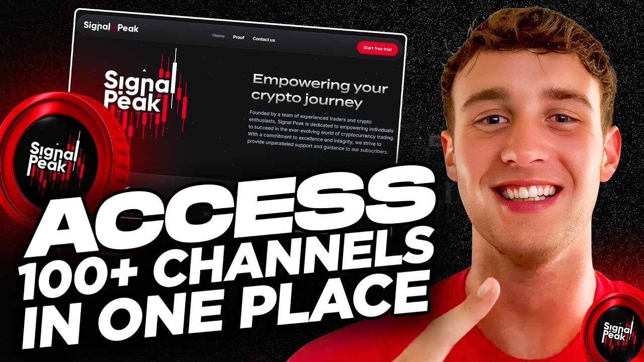video thumbnail for 'Crypto Signals with SignalPeak.io | Access 100+ Channels in One Place'