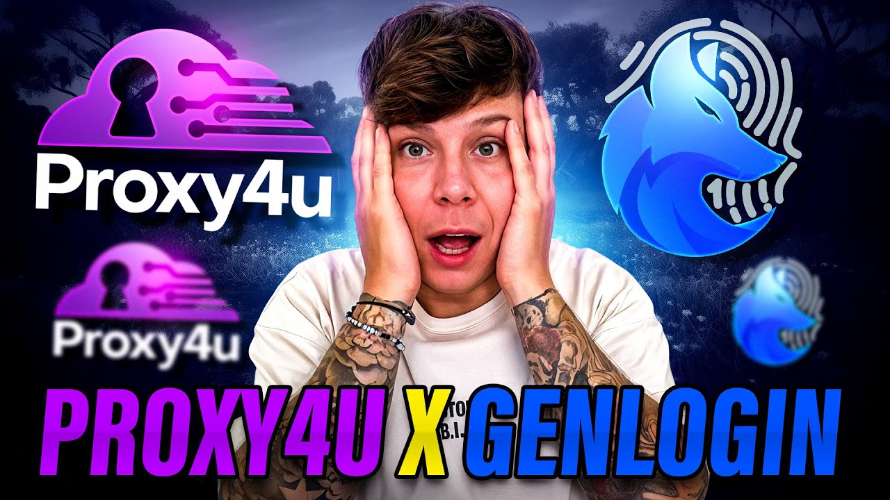 Featured image for the blog, "How Proxy4u and GenLogin Work Together to Keep You Secure with the Best Proxy Server"
