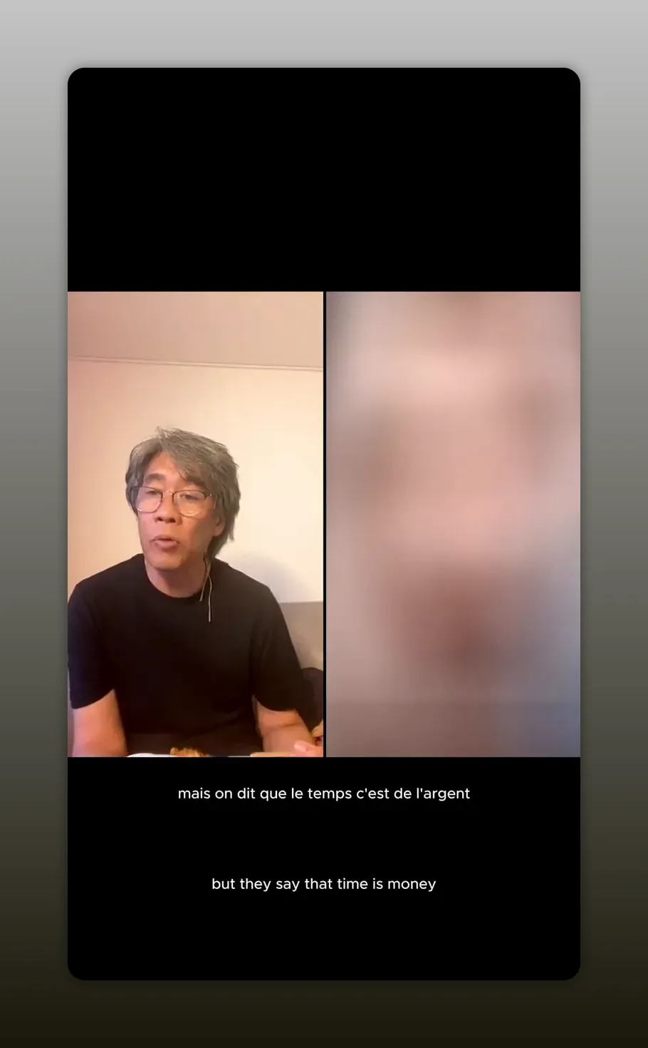 Intervenant expliquant 