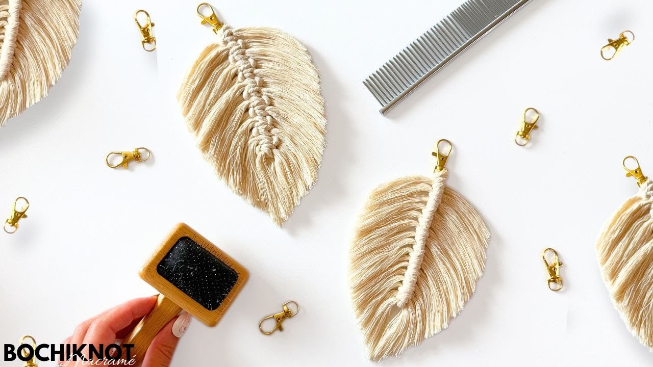 Macrame Feathers