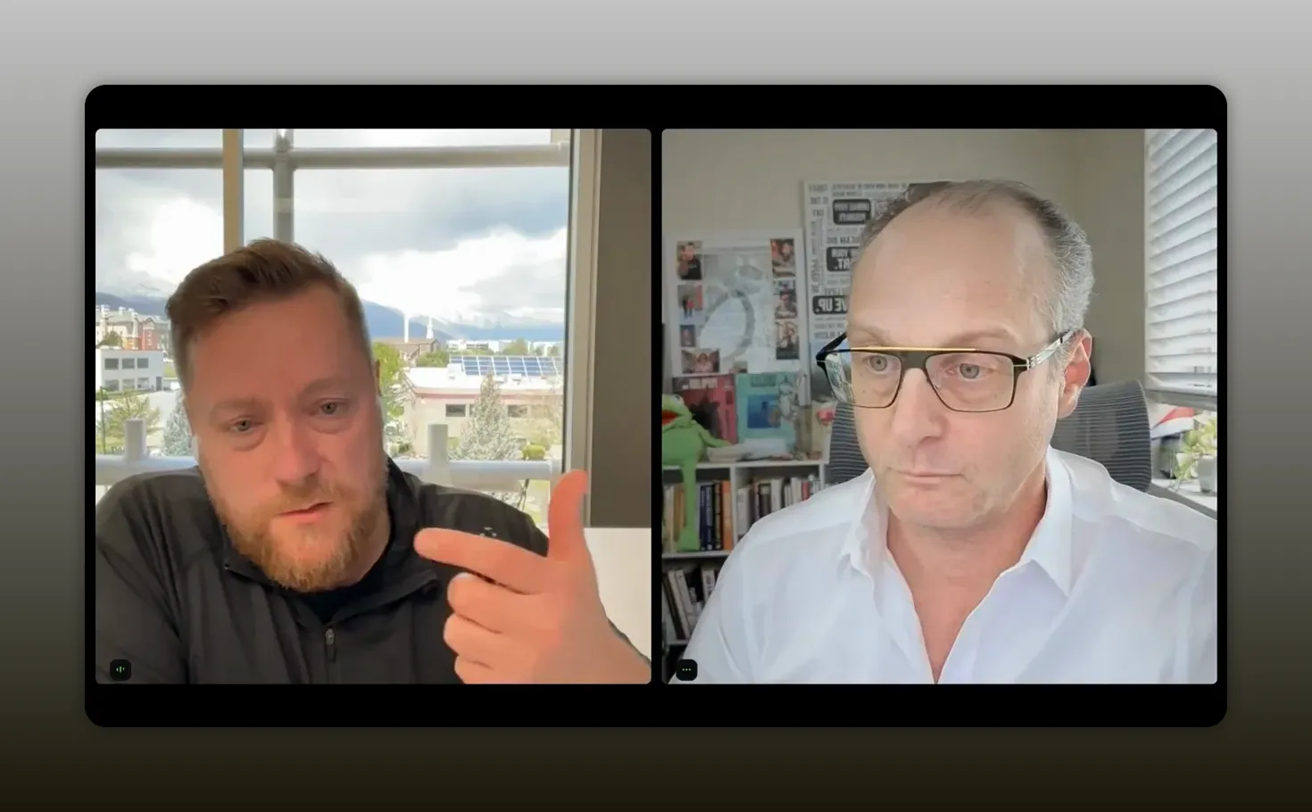 Curtis Fen and Justin Zimmerman discussing portable agent context using Obsidian