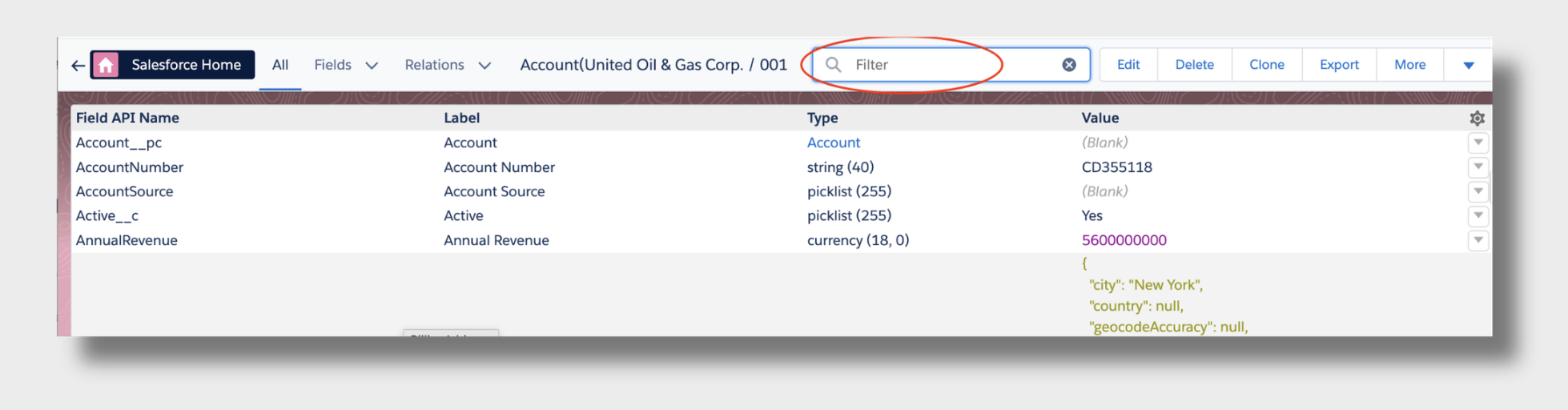 Salesforce Inspector Reloaded and Salesforce TurboKit display all fields on an object