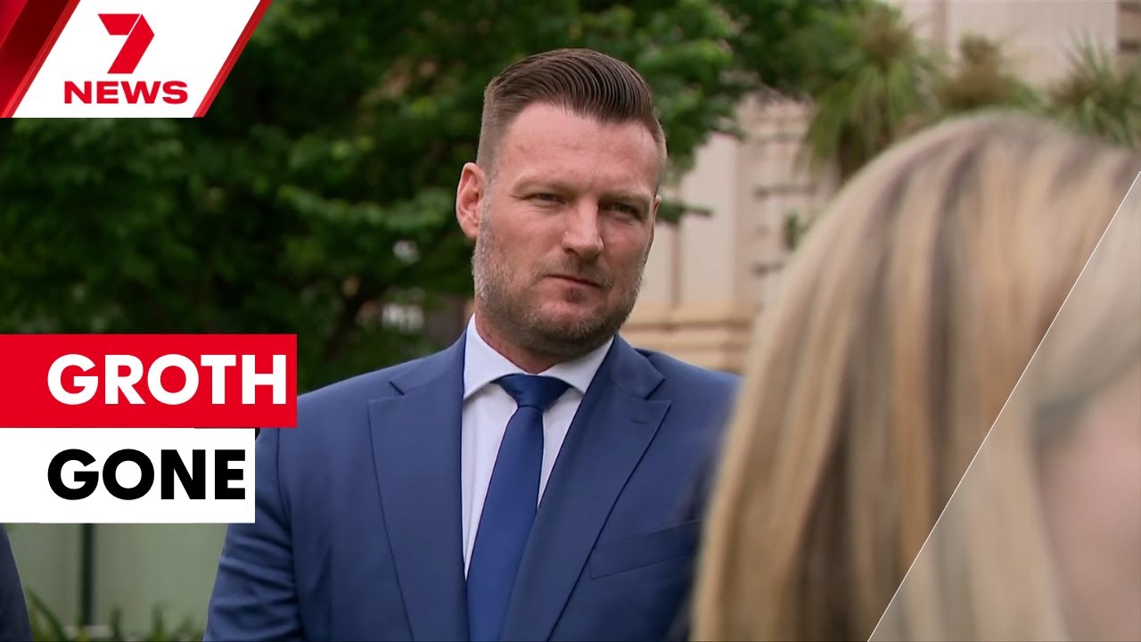 video thumbnail for 'Sam Groth quits politics, giving Liberal colleagues a stinging serve on his way out | 7NEWS'