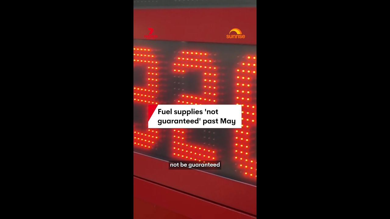 video thumbnail for 'Fuel supplies 'not guaranteed' past May'