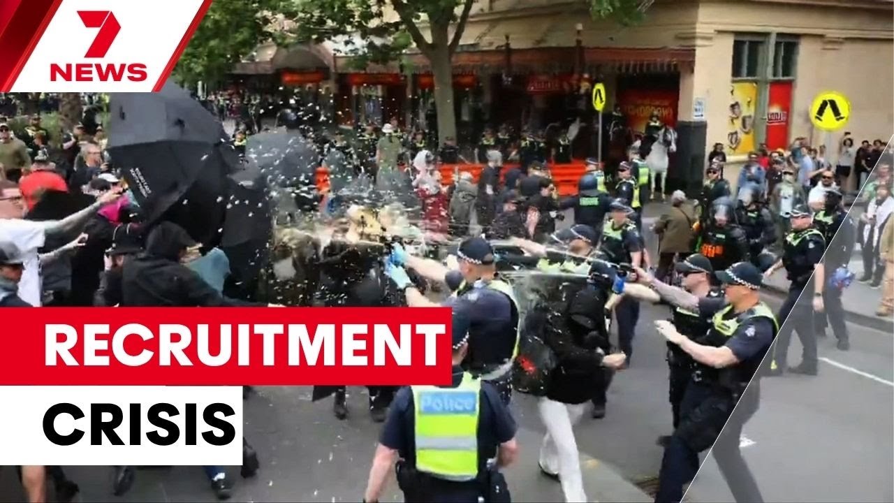 video thumbnail for 'Victoria's police force stretched to the limit | 7NEWS'