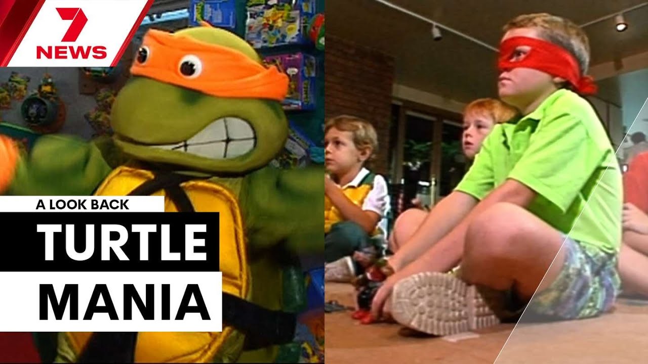 video thumbnail for ''Radical dude!': How Teenage Mutant Ninja Turtle mania came to Australia | 7NEWS'