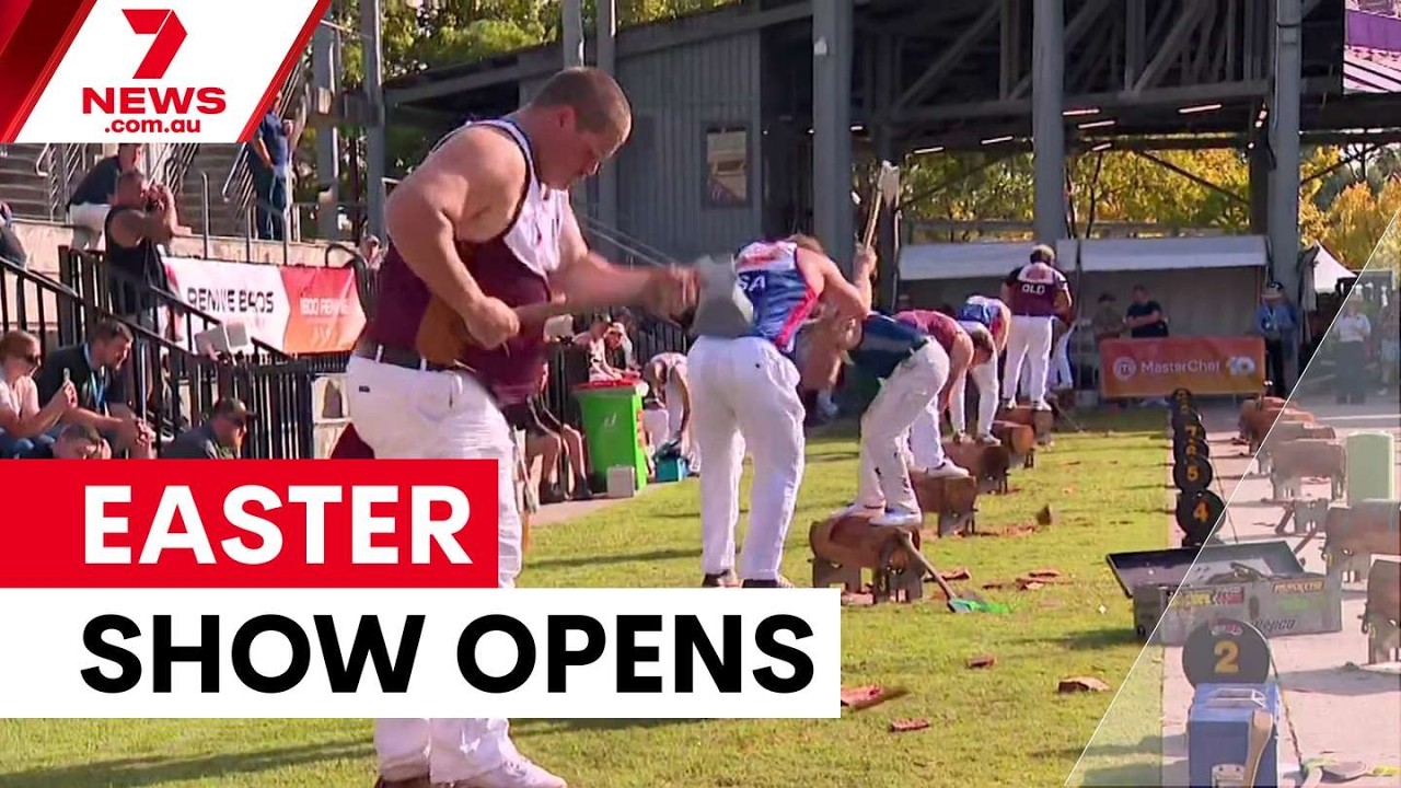 video thumbnail for 'Royal Easter Show opens in Sydney | 7NEWS'