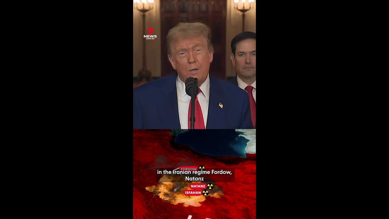 Featured image for the blog, "Donald Trump Addresses US Strikes on Iran: A Decisive Military Success"