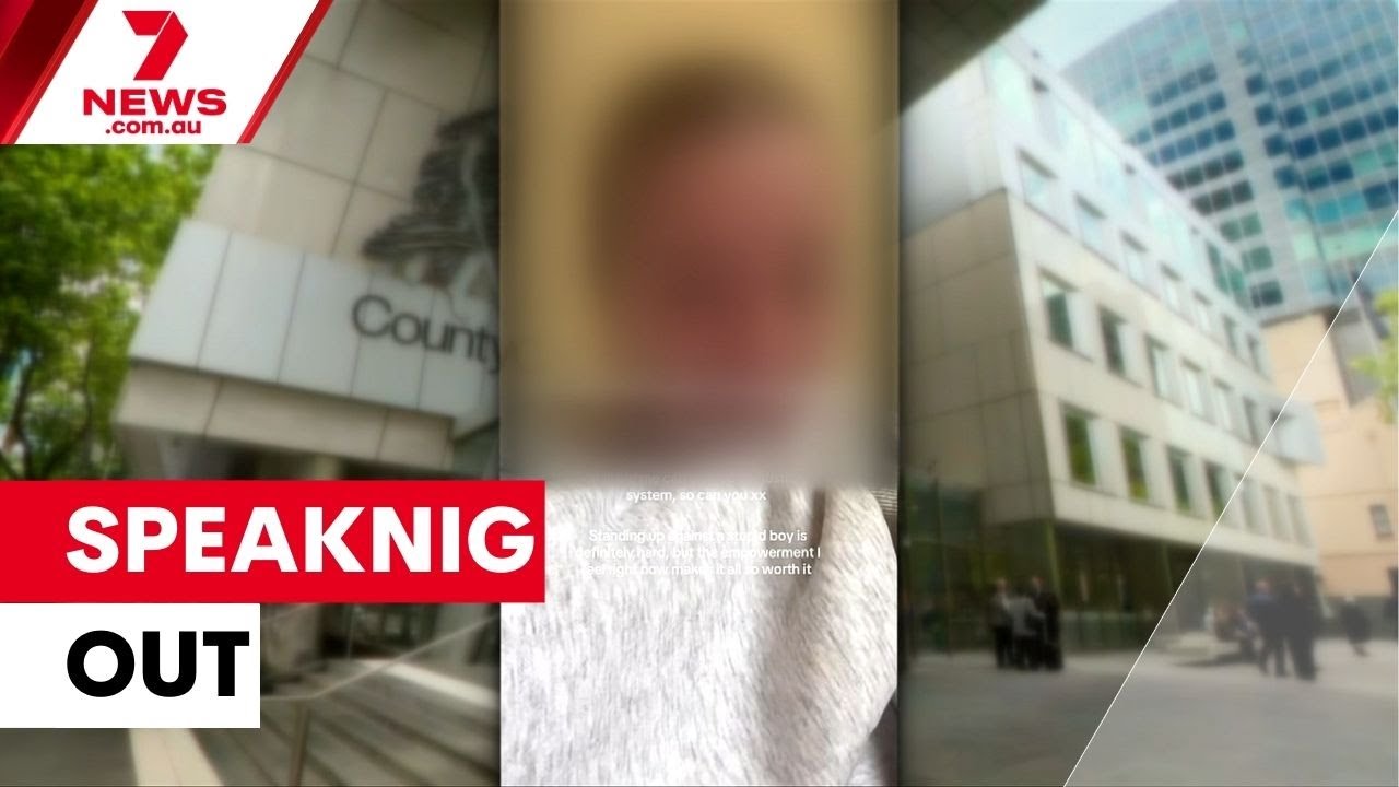 video thumbnail for 'The woman raped by a man from a high-profile Melbourne family breaks her silence | 7NEWS'