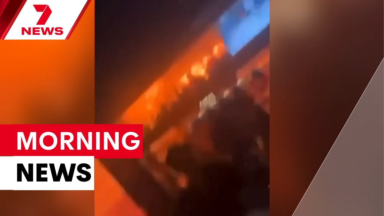 video thumbnail for 'Global censorship claim, Inflation set to rise, Inferno in Switzerland | 7NEWS'