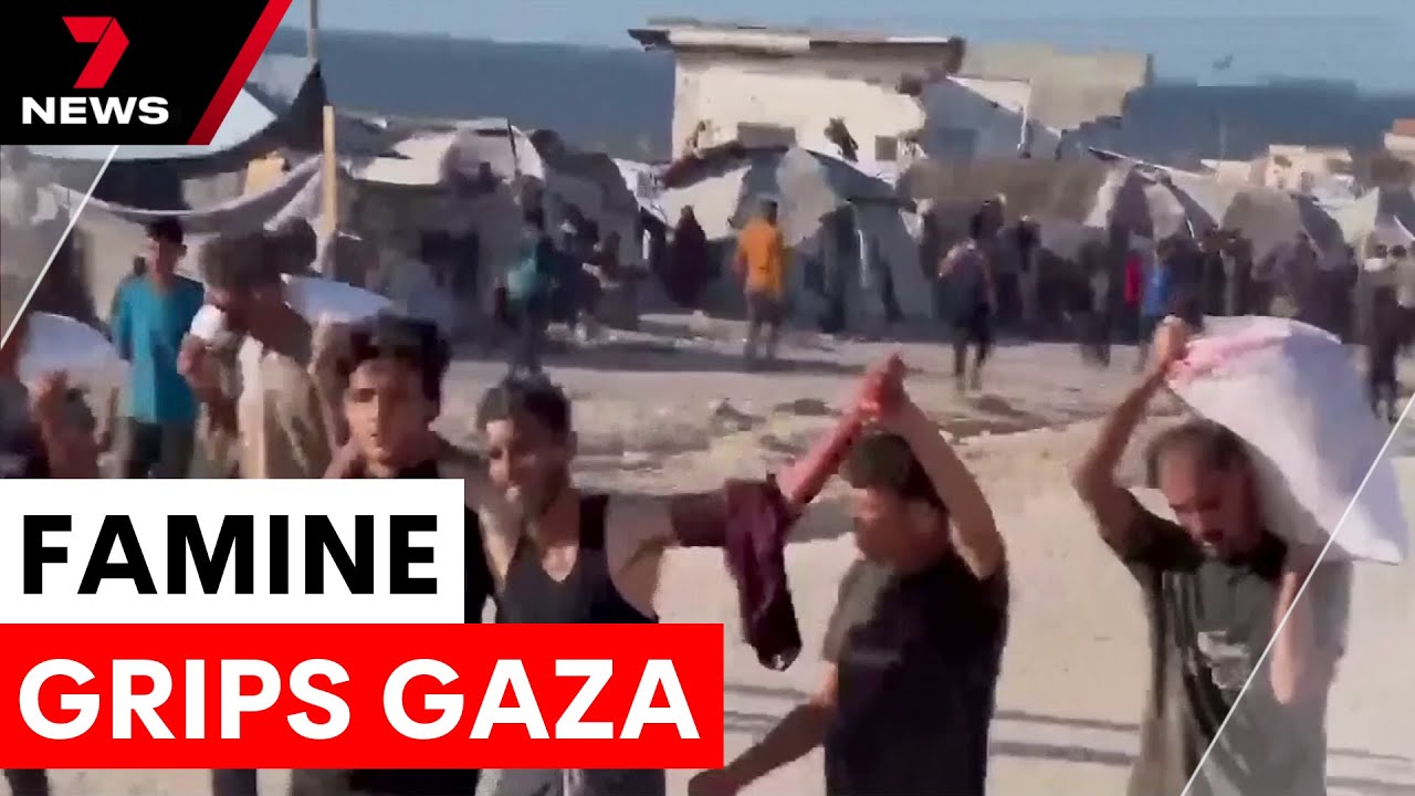 Featured image for the blog, "Famine Continues to Worsen in Gaza: The Human Cost of Conflict"