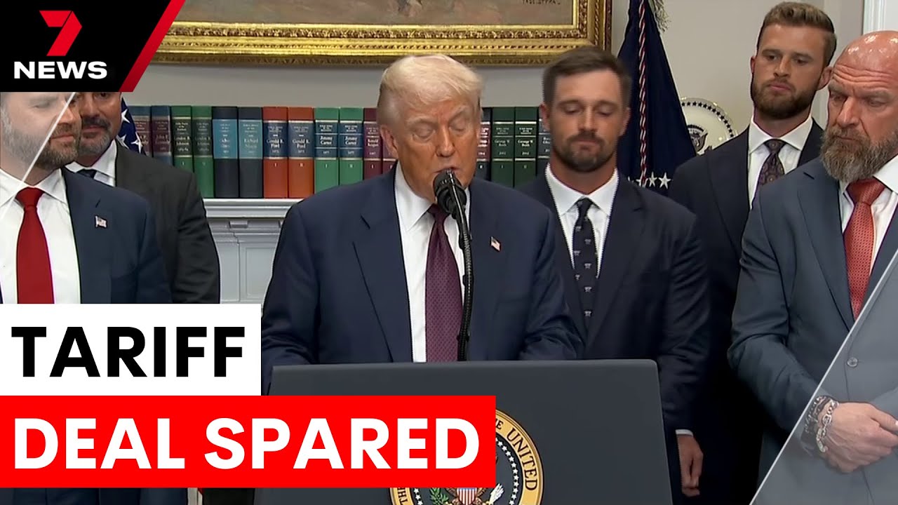 Featured image for the blog, "Australia Escapes Trump's Tariff Hike: What It Means for Exporters and Trade Relations"