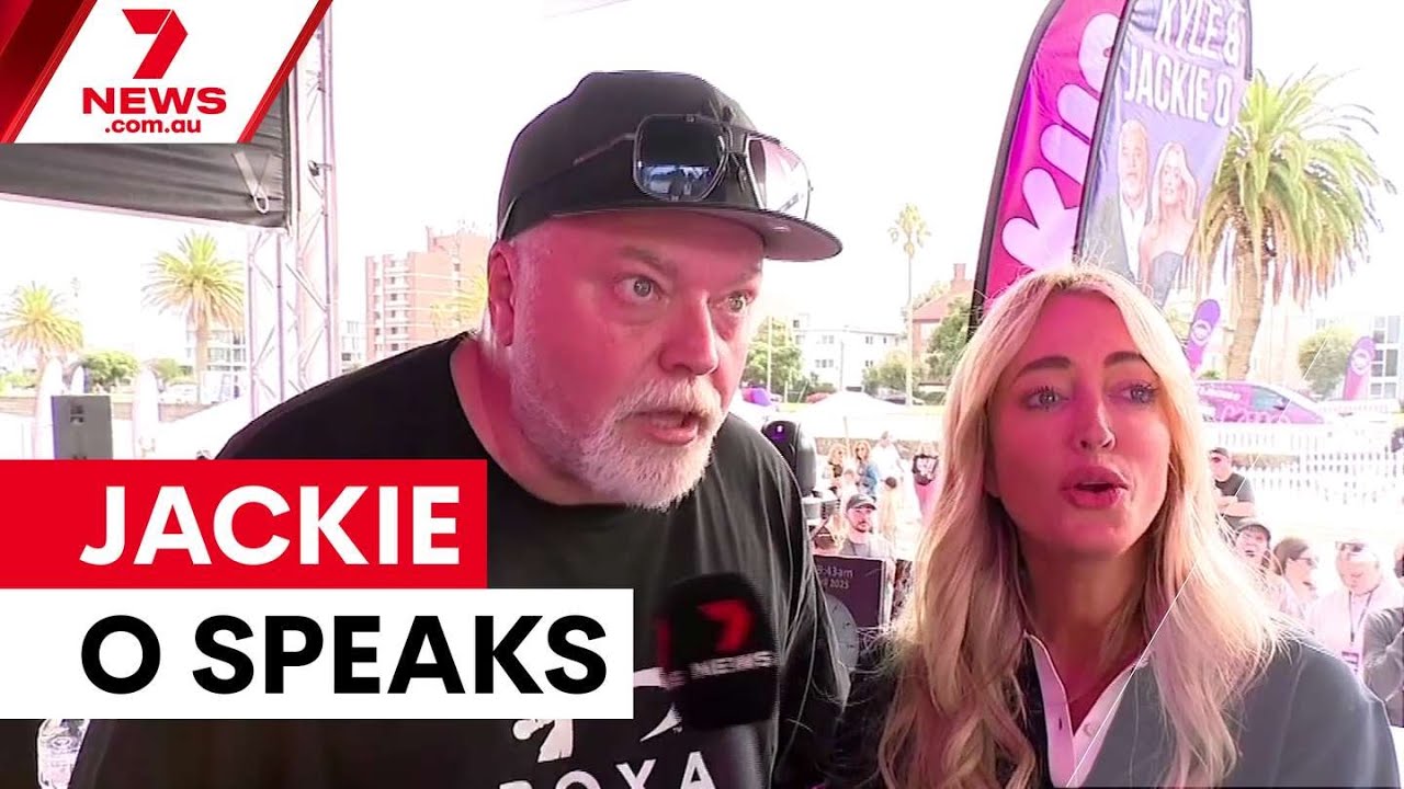 video thumbnail for 'Jackie O speaks out on Kyle Sandilands split | 7NEWS'
