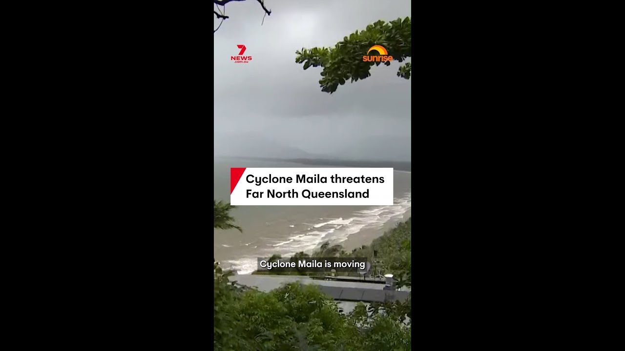 video thumbnail for 'Cyclone Maila threatens Far North Queensland'