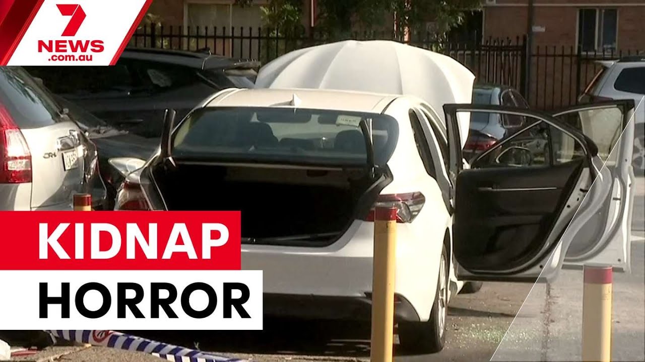 video thumbnail for 'Man found in car boot after 14-hour kidnapping | 7NEWS'