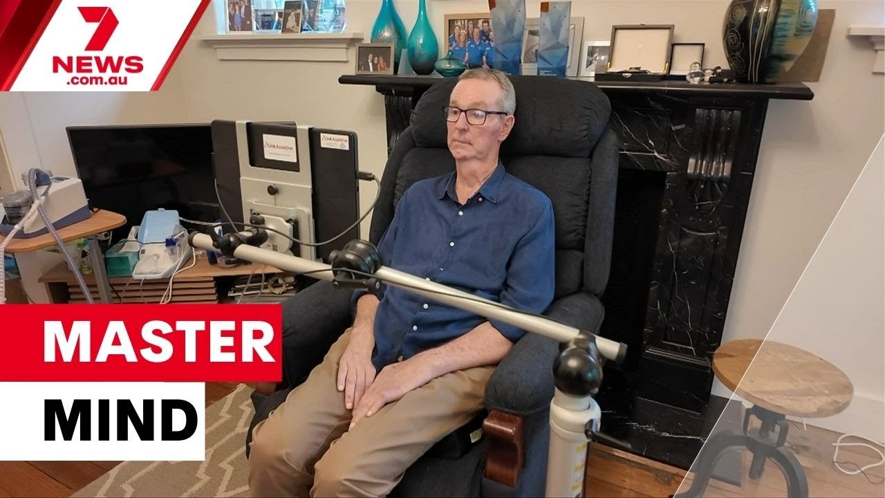 video thumbnail for 'Neale Daniher joins forces with the late great Stephen Hawking | 7NEWS'