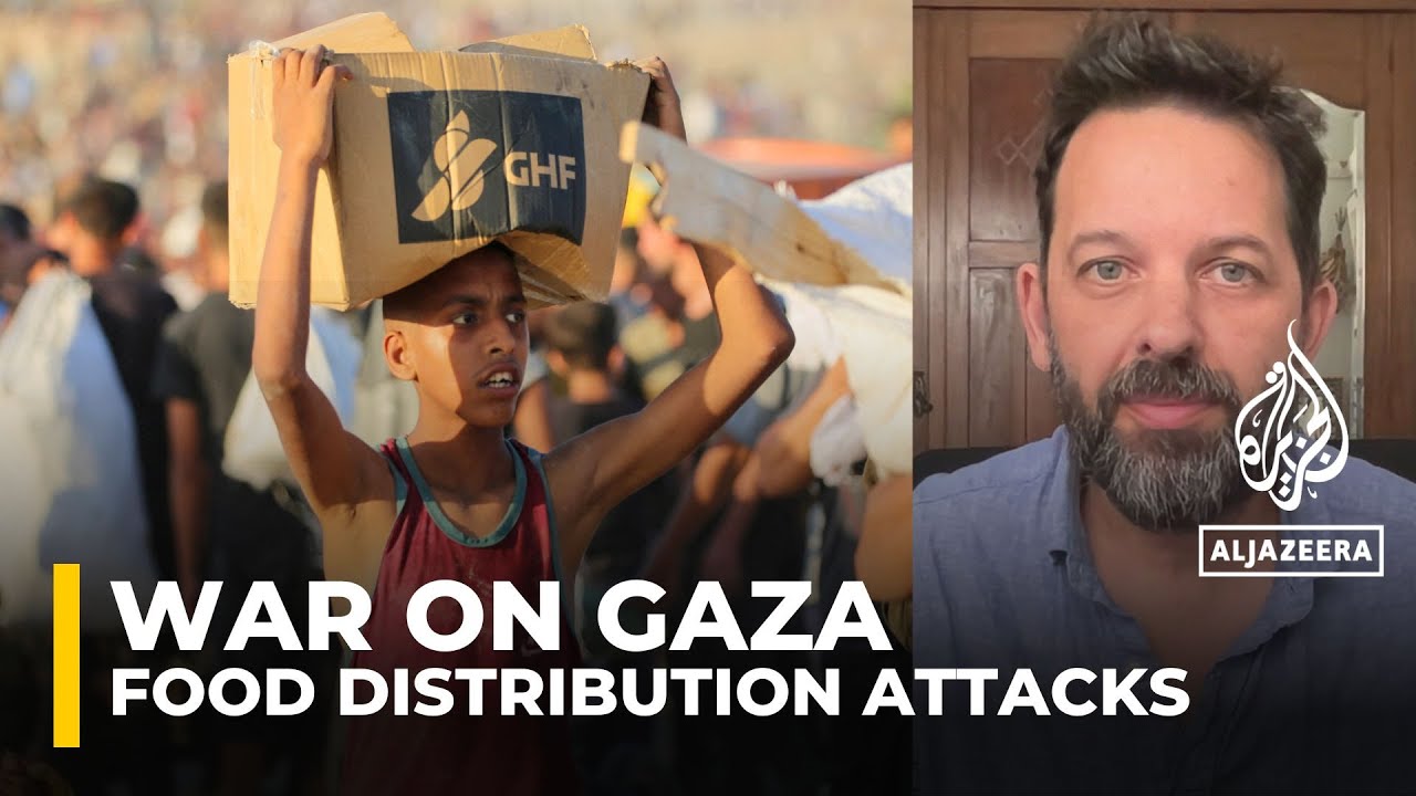 Featured image for the blog, "Israel Kills Nearly 600 Palestinians at Aid Centres: A Deadly Struggle for Food in Gaza"
