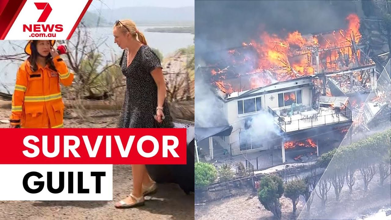 video thumbnail for 'Koolewong resident's narrow escape from bushfires | 7NEWS'