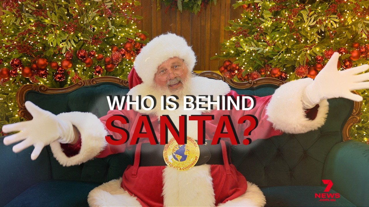 video thumbnail for 'Meeting Santa: Who is behind the big red suit?| 7NEWS'