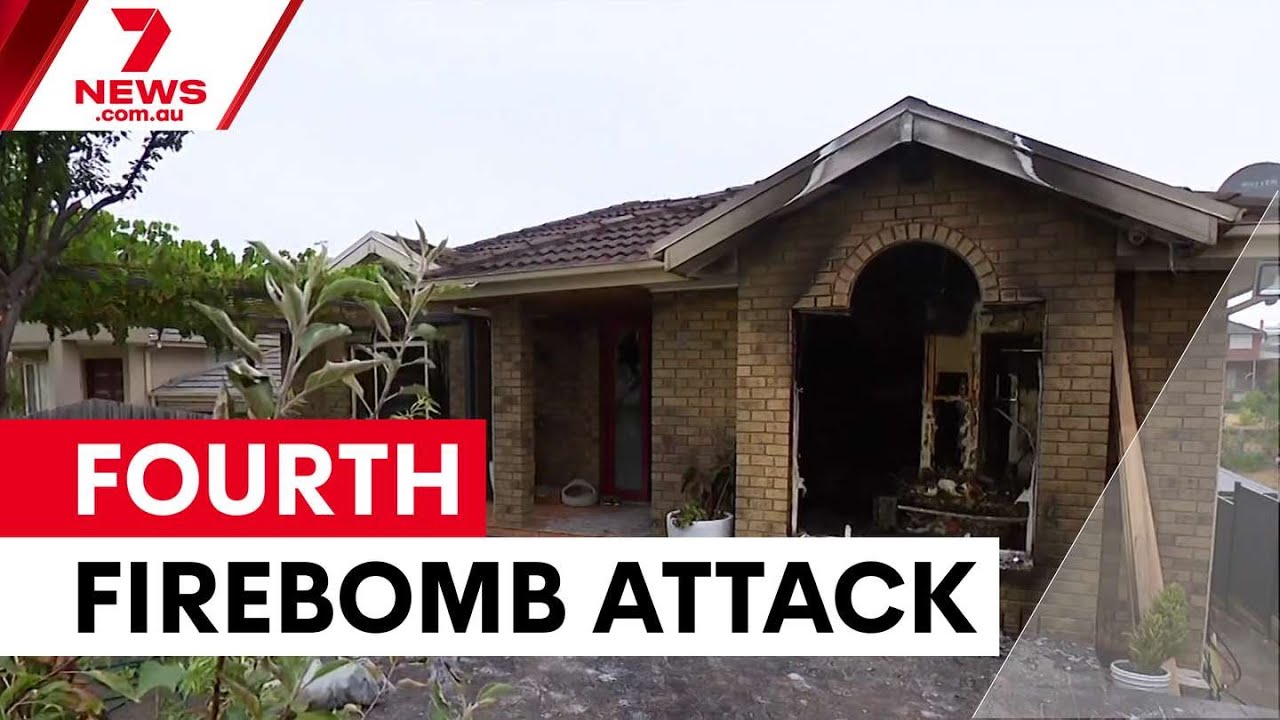 video thumbnail for 'Family home firebombed in fourth attack | 7NEWS'
