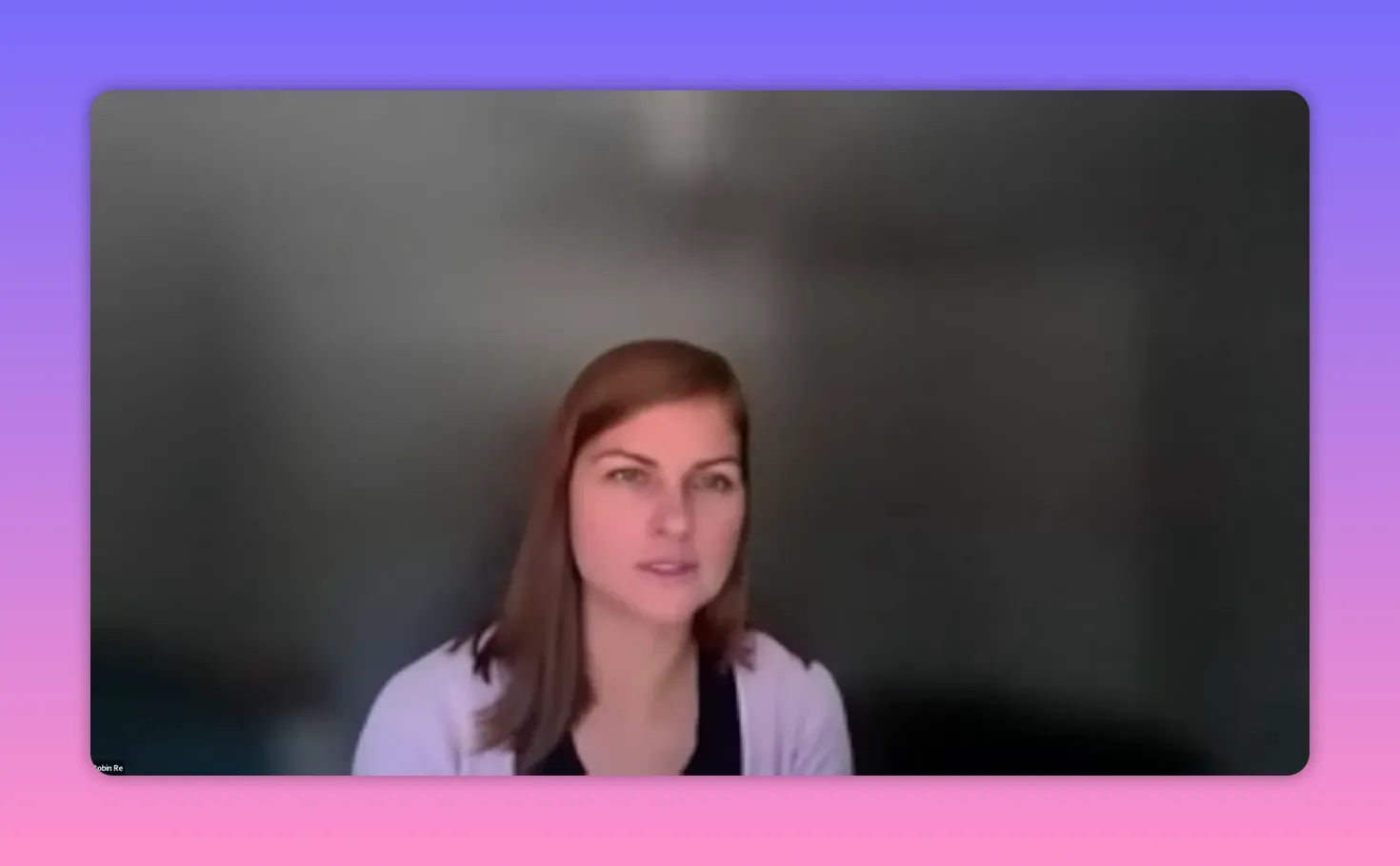 clear screenshot of speaker talking about email deliverability and verified clicks