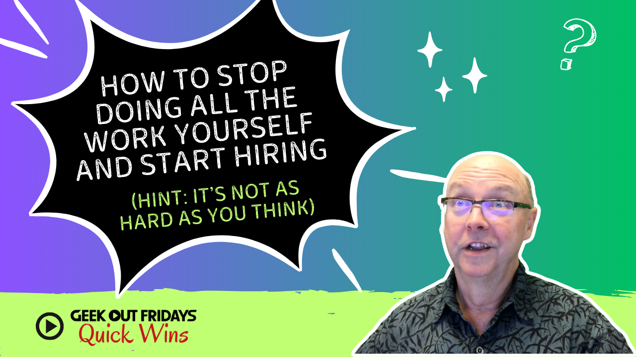 Featured image for the blog, "Quick Wins - Stop Being a One Man Show"