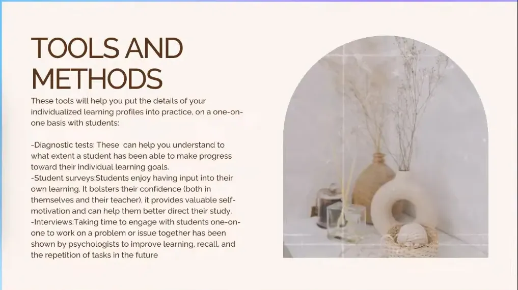 Diagnostic tests in online education