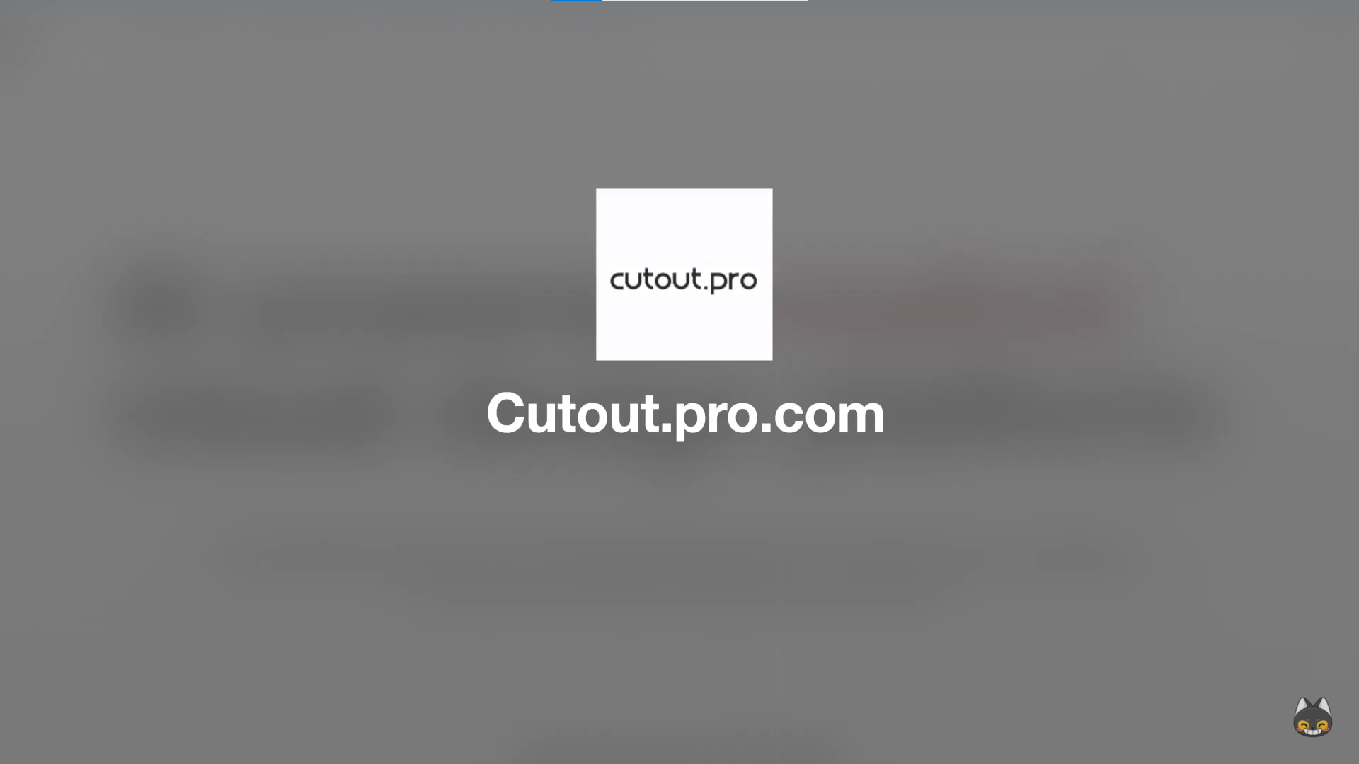 Cutout.pro watermark remover