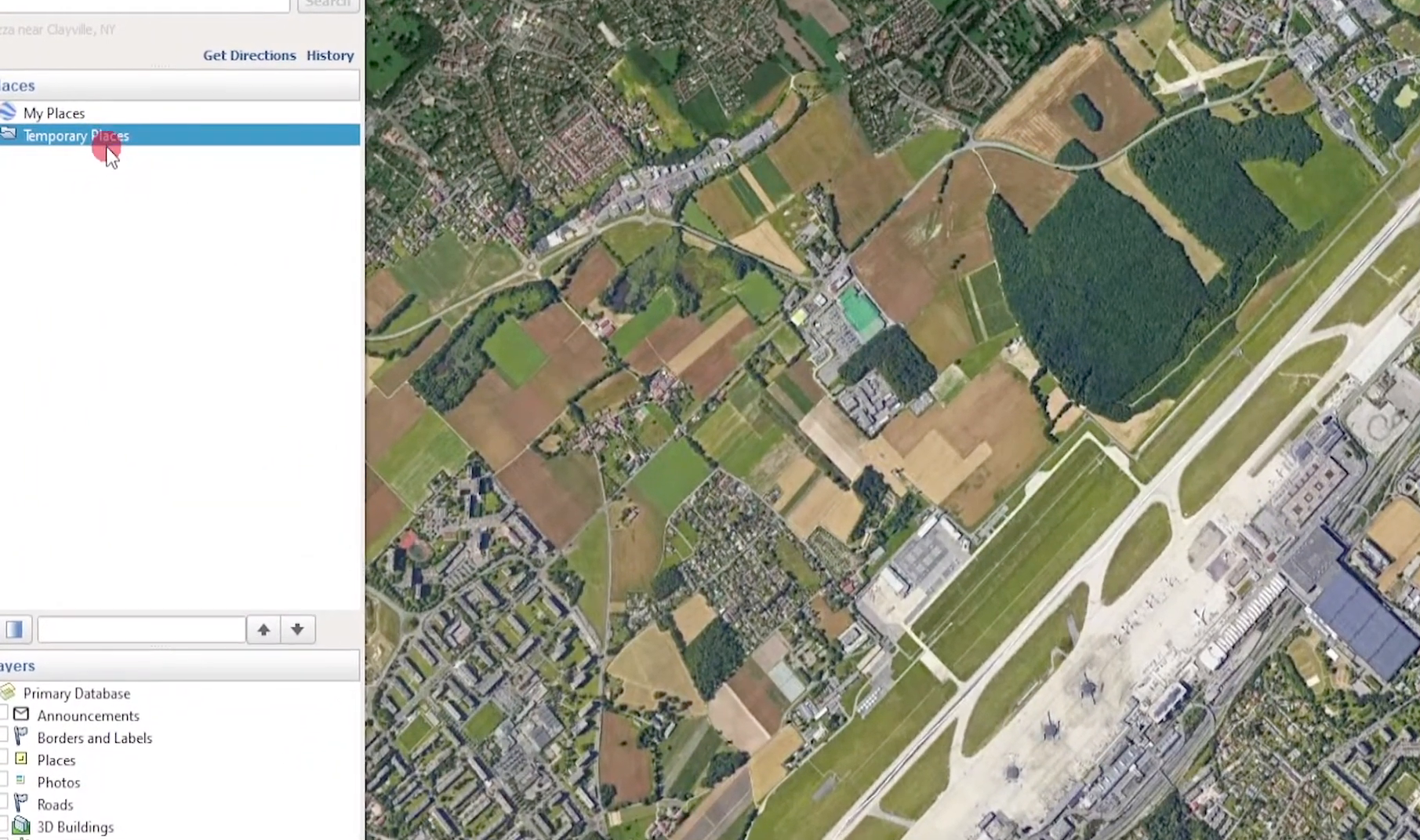 Creating a new folder for points