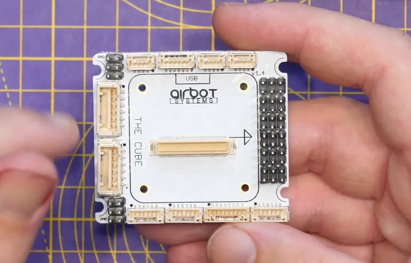 Airbot Cube Pilot Carrier Board Layout