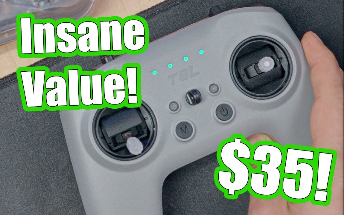 video thumbnail for 'Cheapest, Easiest RC Controller For Beginners: Radiomaster T8L'