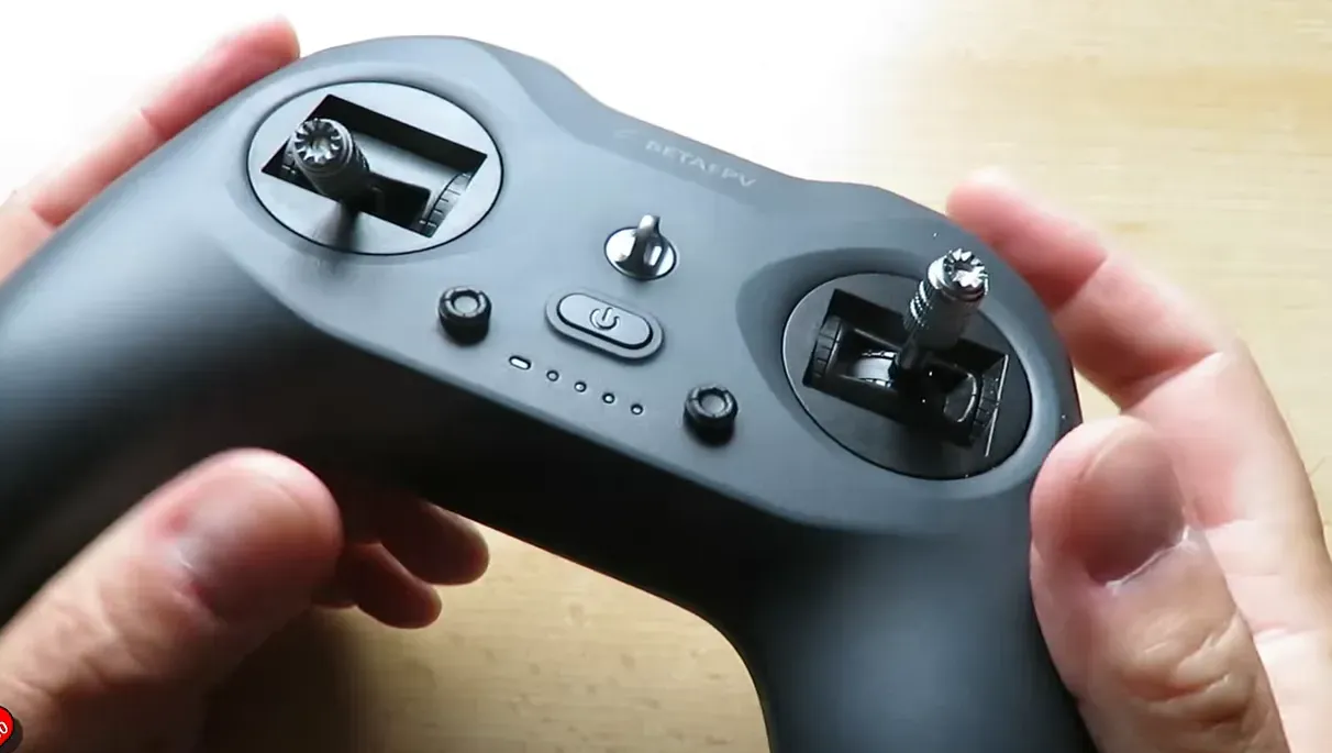 BetaFPV LiteRadio 4 front-on view