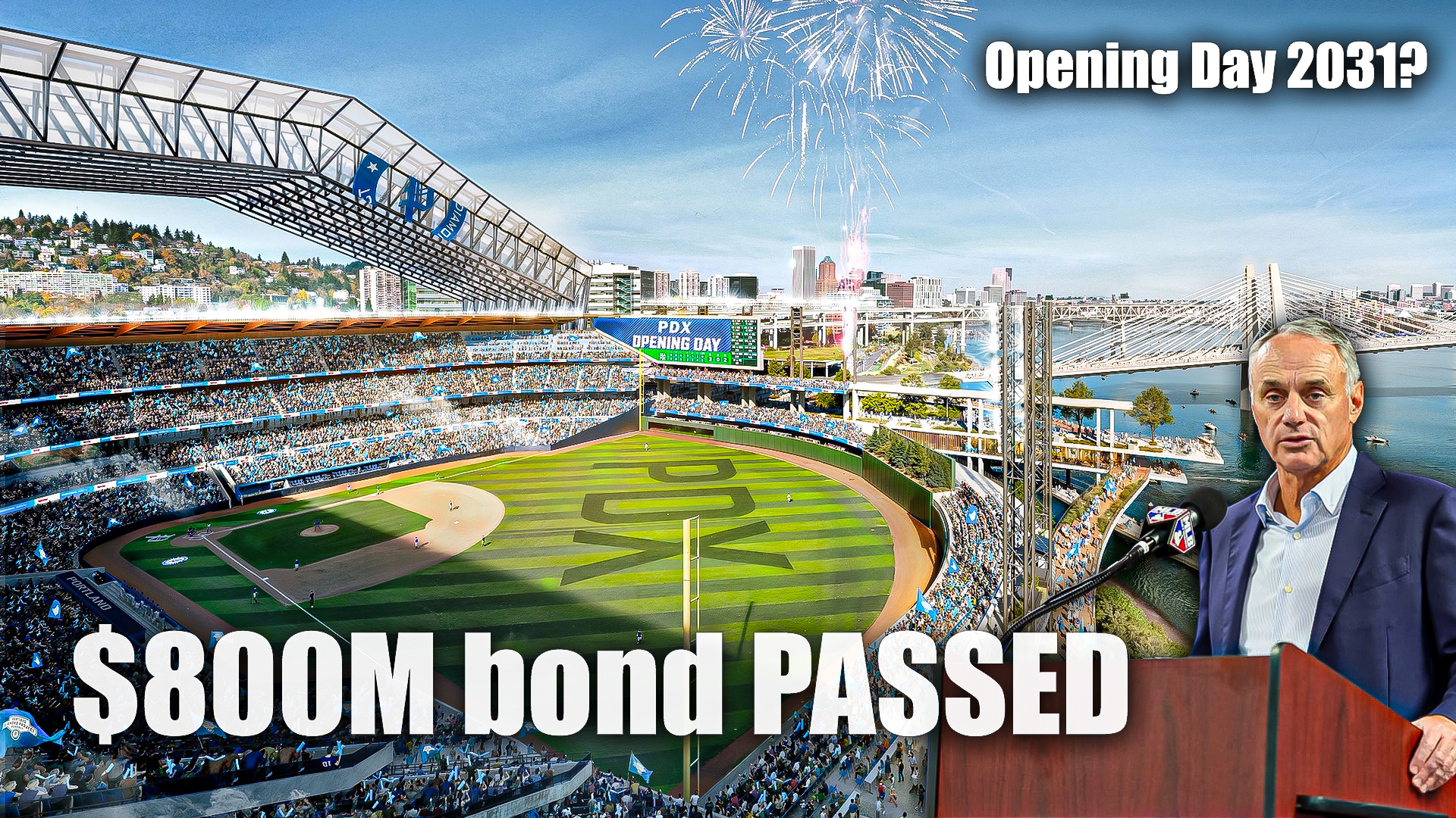 Featured image for the blog, "MLB to PDX: Oregon Passes $800M in Privately-held Funding for Stadium & MLB Expansion Updates"