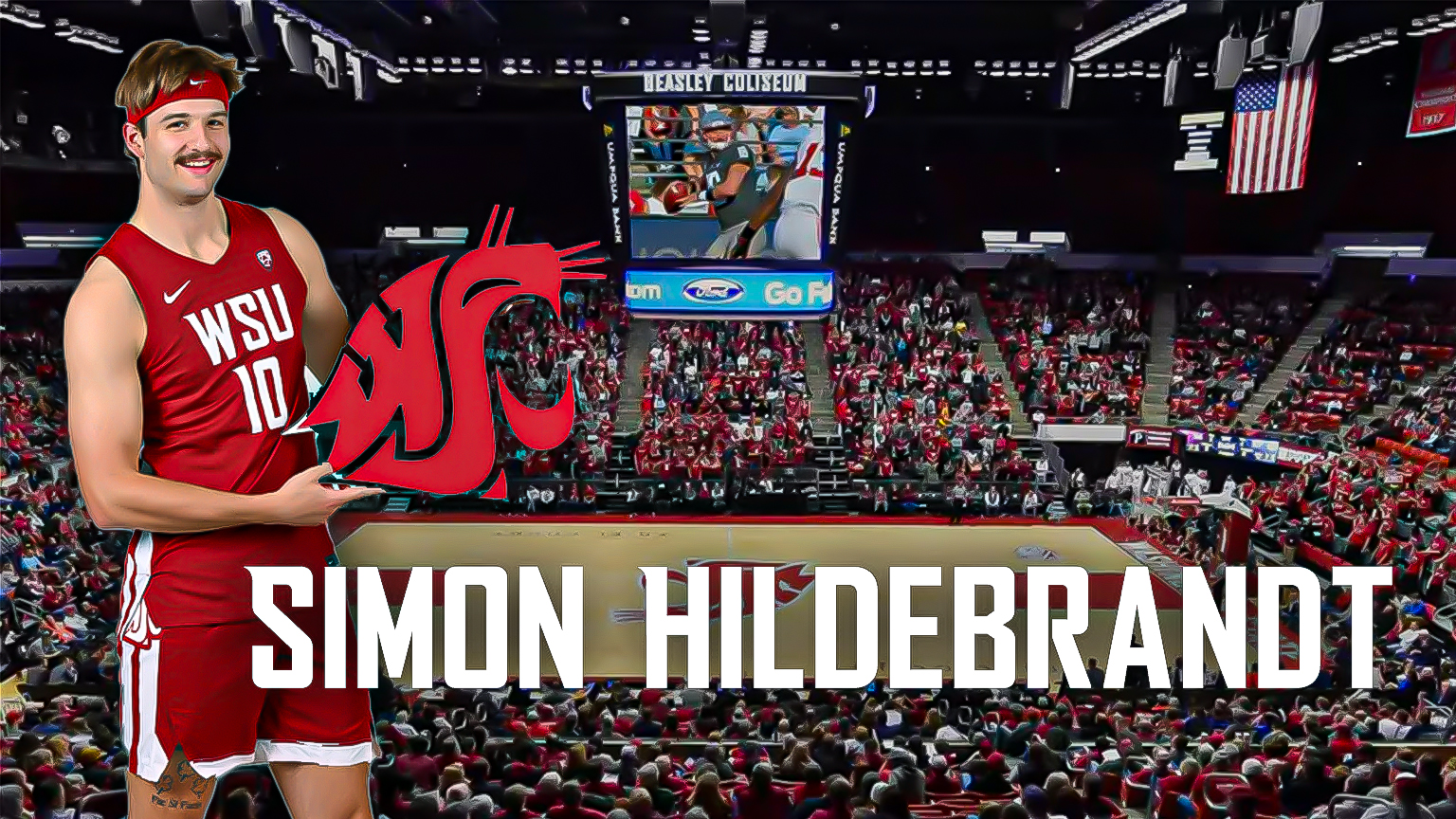 Featured image for the blog, "WSU Basketball Transfer Simon Hildebrandt"