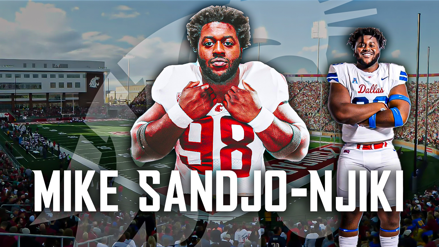 Featured image for the blog, "WSU Transfer DT Mike Sanjo-Njiki Can't Wait to Make an Impact on the Palouse"