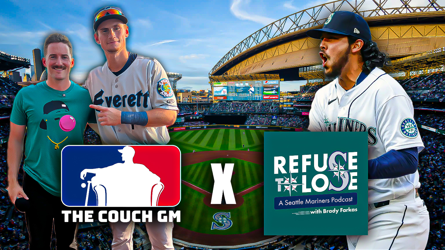 Featured image for the blog, "Growing The Couch GM and the 2025 Mariners Season: Insights from the Refuse to Lose Podcast"