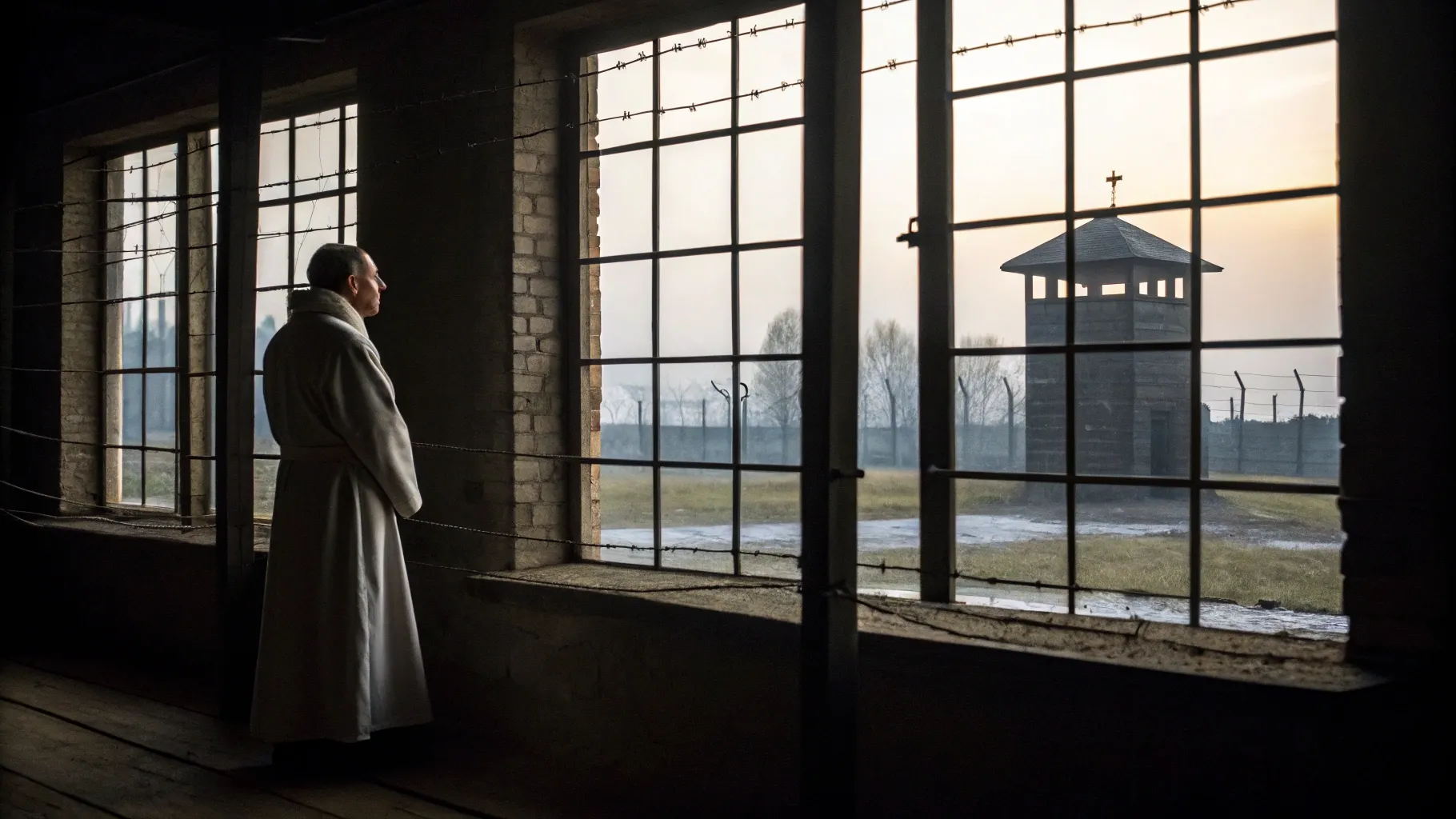 Featured image for the blog, "Nemilosrdná poprava protinacistického katolického kněze v Osvětimi - Maximilian Kolbe"