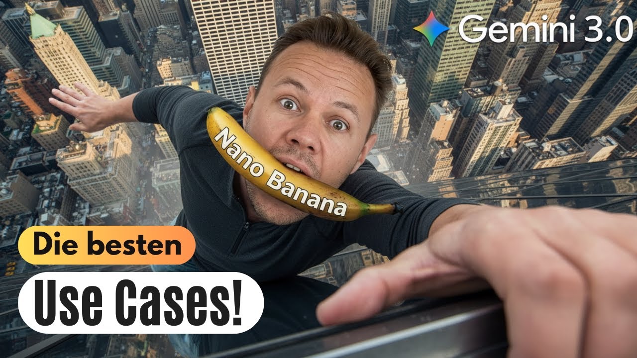 video thumbnail for 'Nano Banana Pro: Unglaublich praktische Use Cases!'