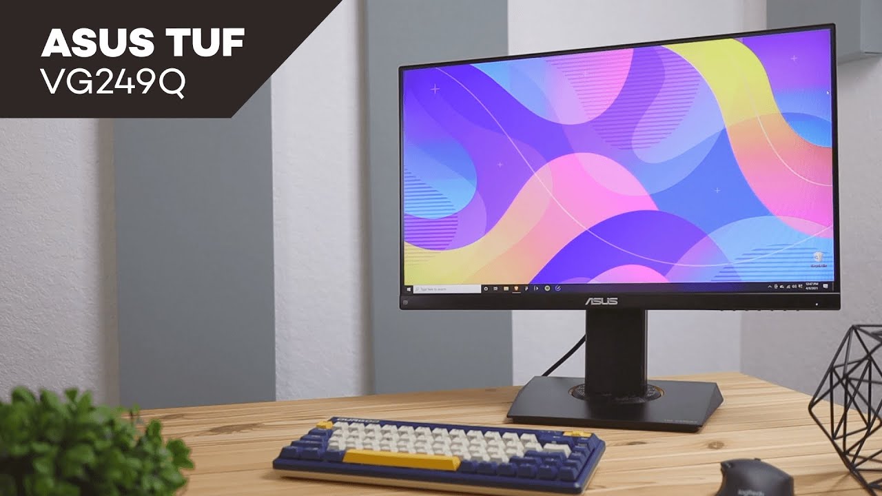 video thumbnail for 'ASUS TUF VG249Q Gaming Monitor: Super Smooth'
