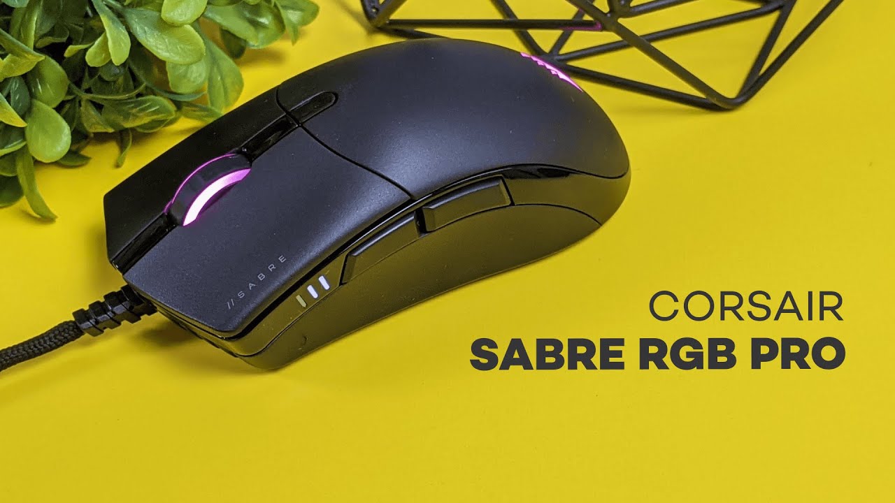 video thumbnail for 'Corsair Sabre RGB Pro Gaming Mouse Review: Champion Series'