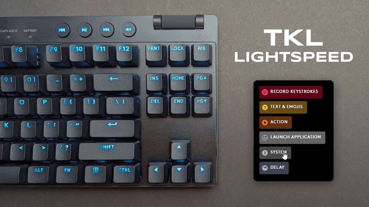 Featured image for the blog, "Logitech G PRO X TKL Lightspeed Keyboard - In-Depth G HUB Software Review"