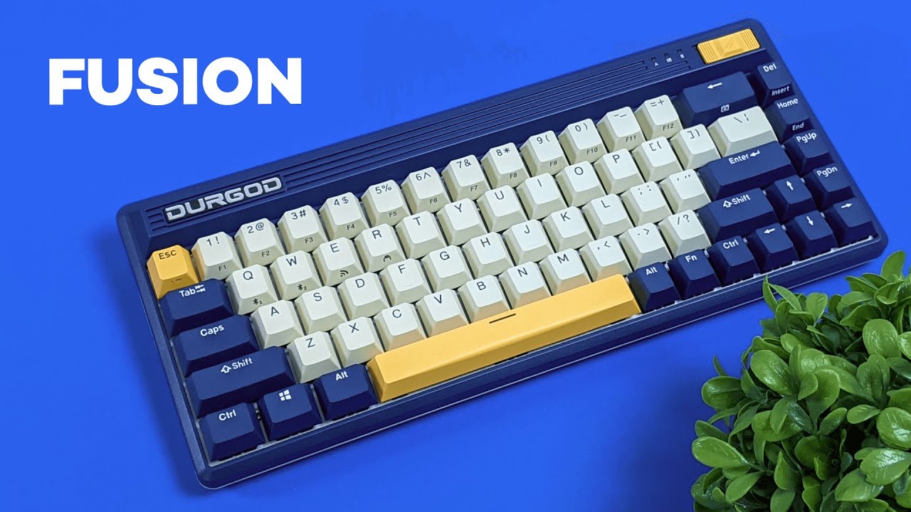 video thumbnail for 'Durgod Fusion 65% Mechanical Keyboard Review'