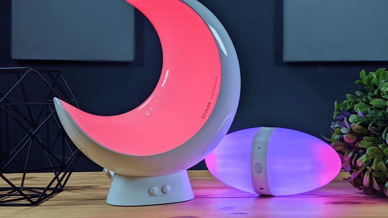 video thumbnail for 'Ecolor -  Moon & Egg LED Smart Lights Review'