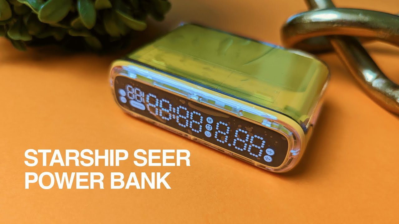 video thumbnail for 'Starship Seer Power Bank  - Review'