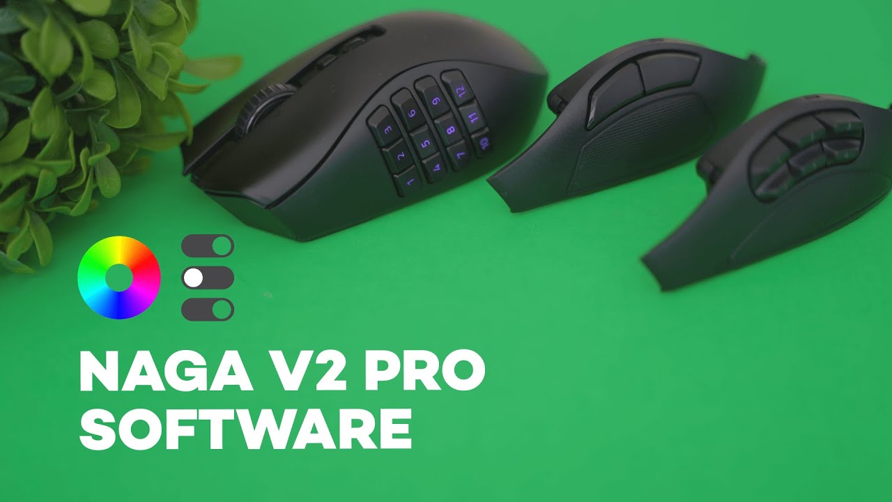 video thumbnail for 'Razer Synapse Software Guide | Razer Naga V2 Pro MMO Gaming Mouse'