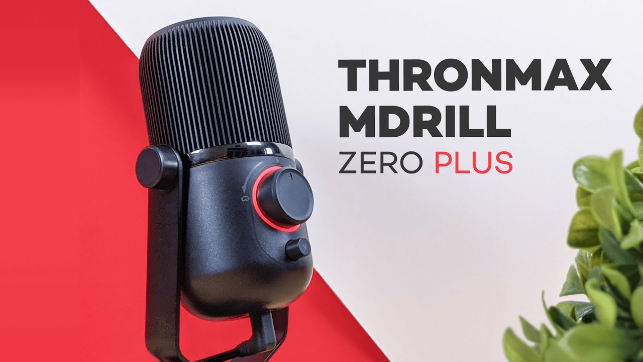 video thumbnail for 'Thronmax Mdrill Zero Plus USB Microphone Review'
