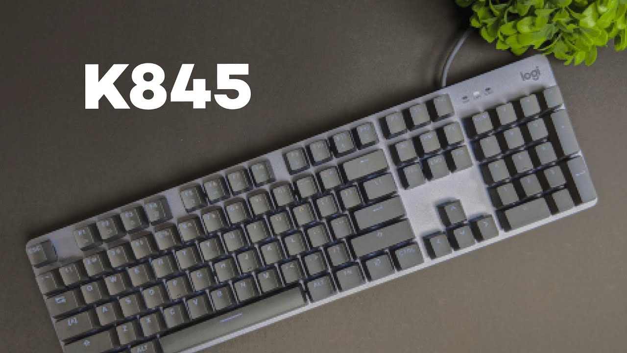 video thumbnail for 'Logitech K845 Mechanical Keyboard Review'