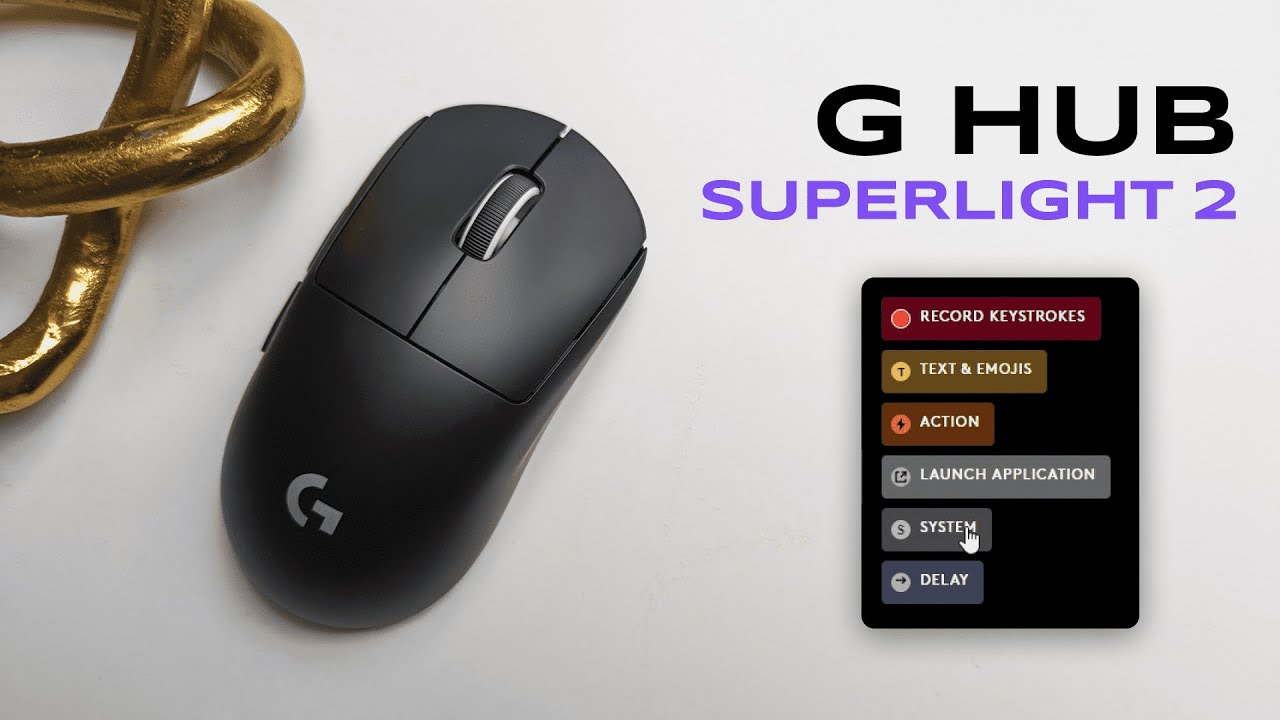 Featured image for the blog, "Logitech G Hub Software Review: Unlocking the Full Potential of the PRO X Superlight 2 Mouse"