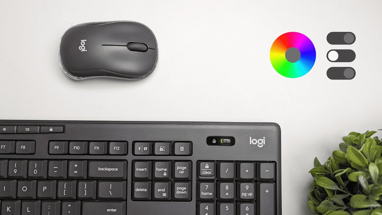 video thumbnail for 'Logitech MK370 Keyboard/Mouse Combo for Business - Software Review'